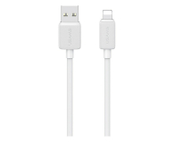 USAMS Kabel US-SJ694 2,4A Lightning do USB-A 2m biały - 1569069 - zdjęcie 1